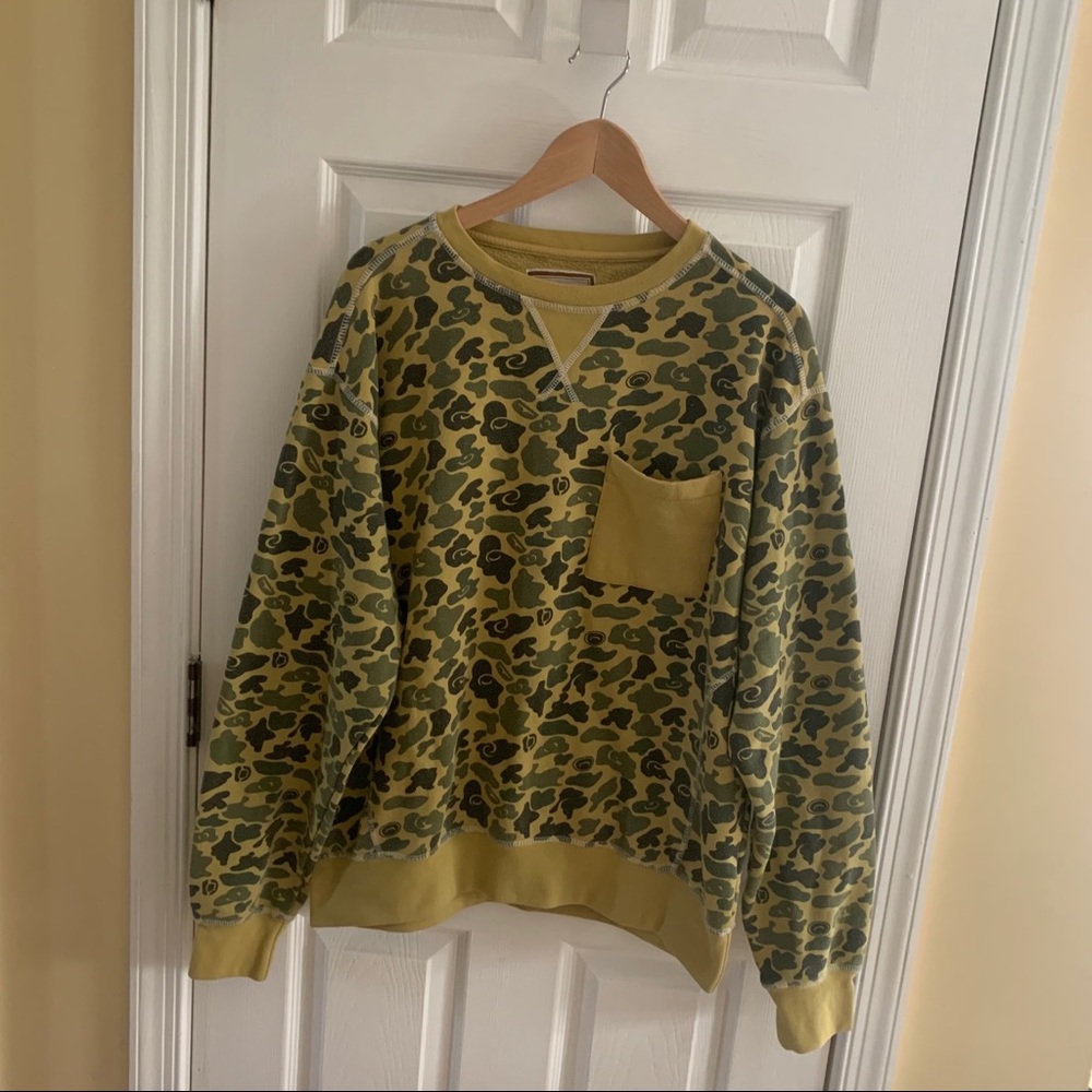 Imperious Camo Print Sweater